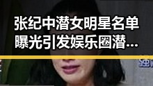 张纪中潜女明星名单曝光引发娱乐圈潜规则讨论