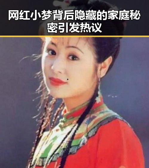 网红小梦背后隐藏的家庭秘密引发热议